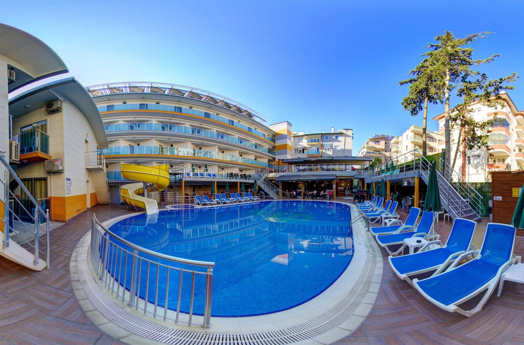 Arsi Enfi City Beach Hotel Alanya Exterior foto