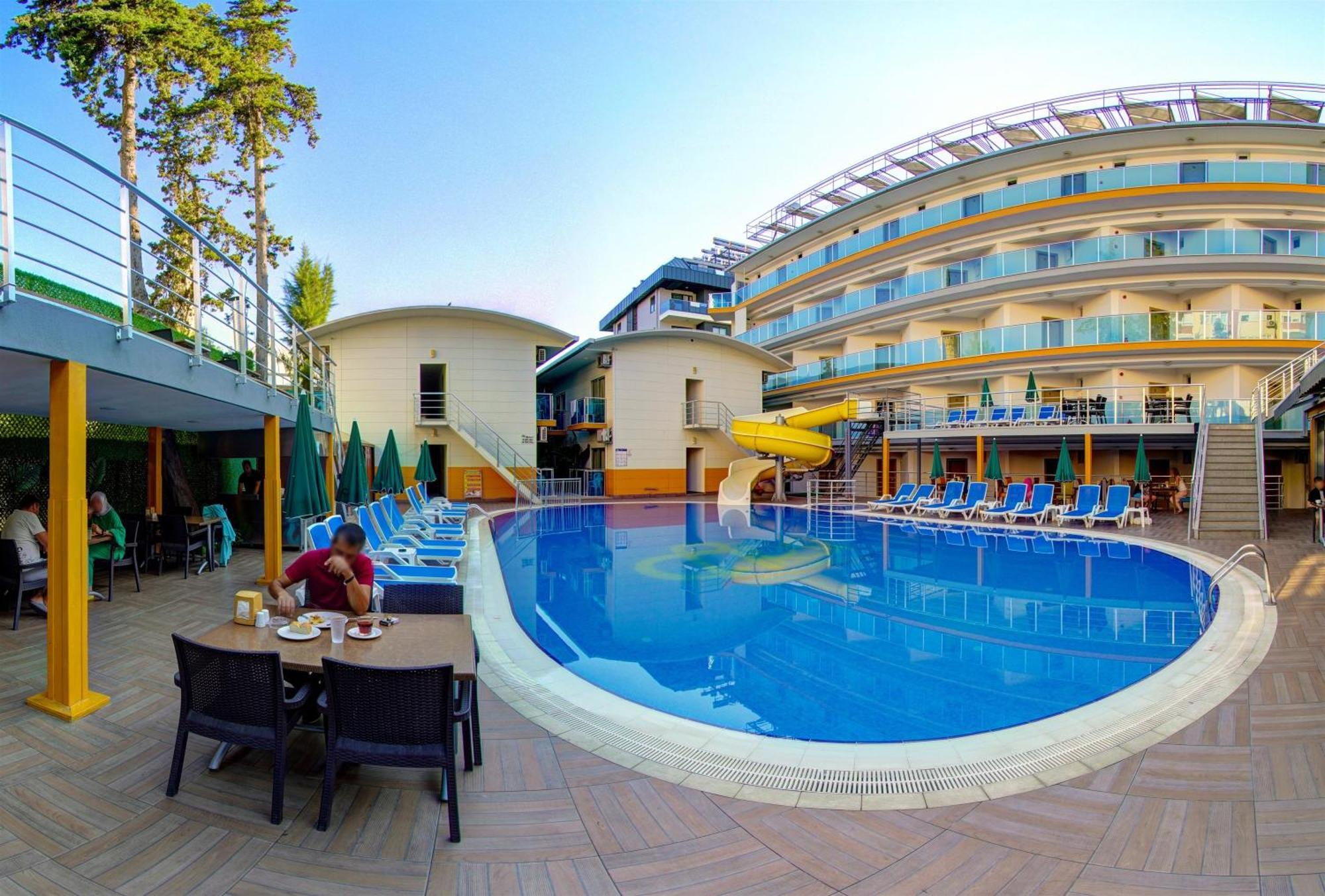Arsi Enfi City Beach Hotel Alanya Exterior foto