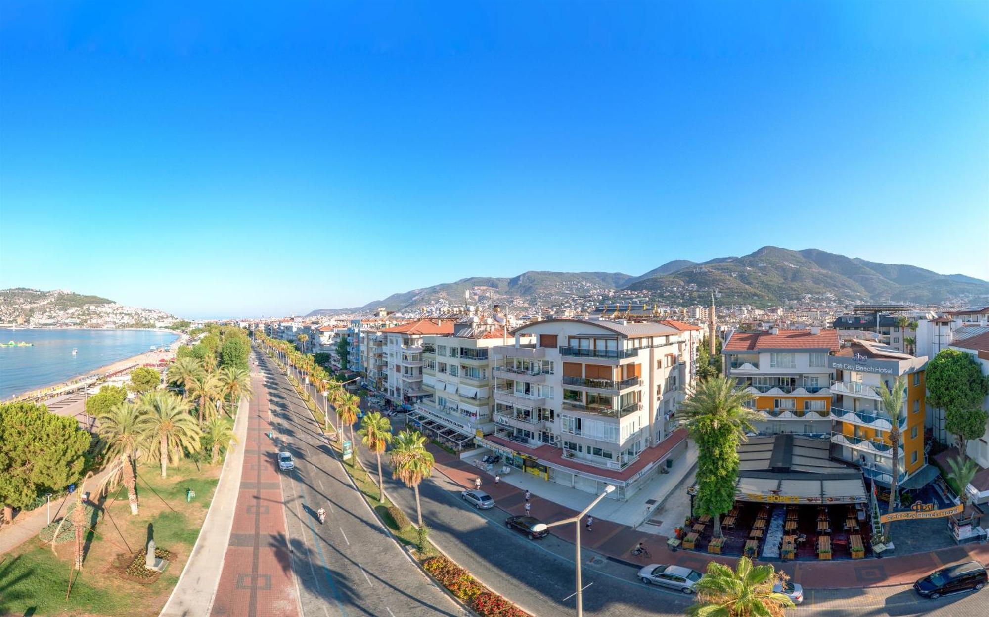 Arsi Enfi City Beach Hotel Alanya Exterior foto