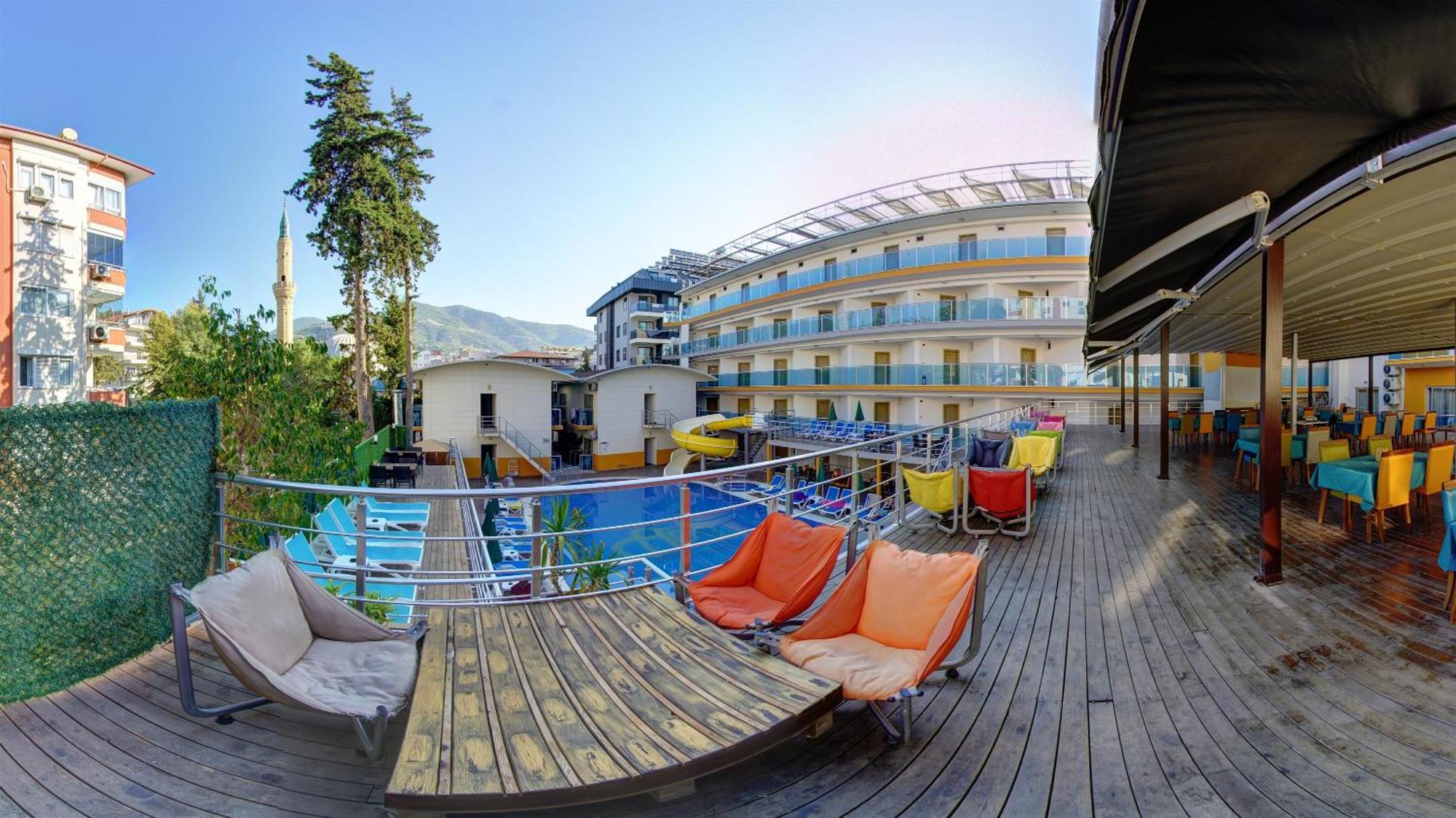 Arsi Enfi City Beach Hotel Alanya Exterior foto