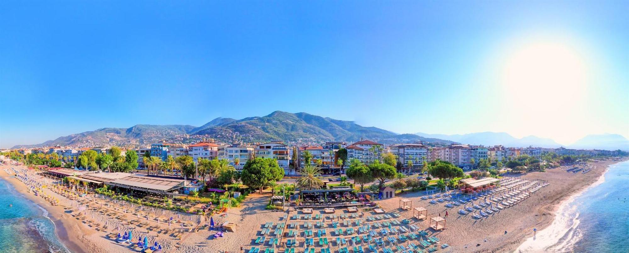 Arsi Enfi City Beach Hotel Alanya Exterior foto