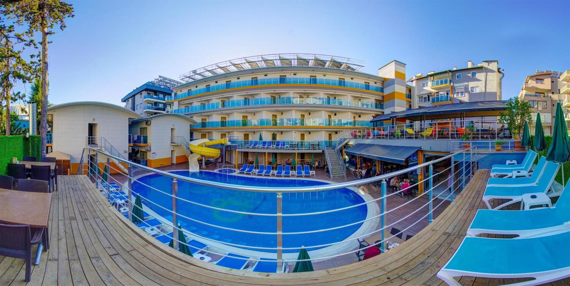 Arsi Enfi City Beach Hotel Alanya Exterior foto