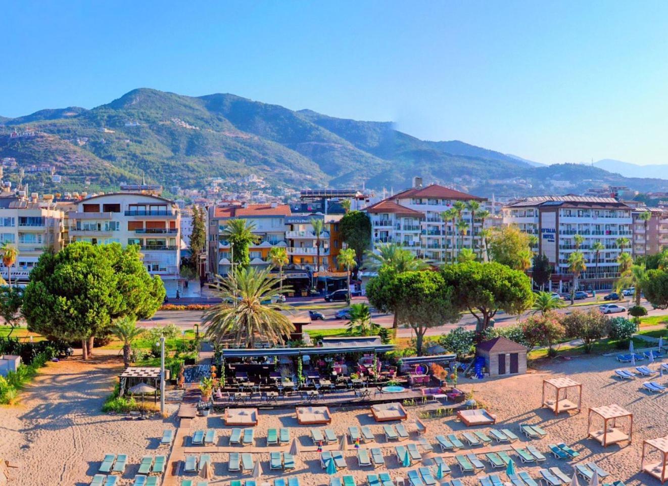Arsi Enfi City Beach Hotel Alanya Exterior foto