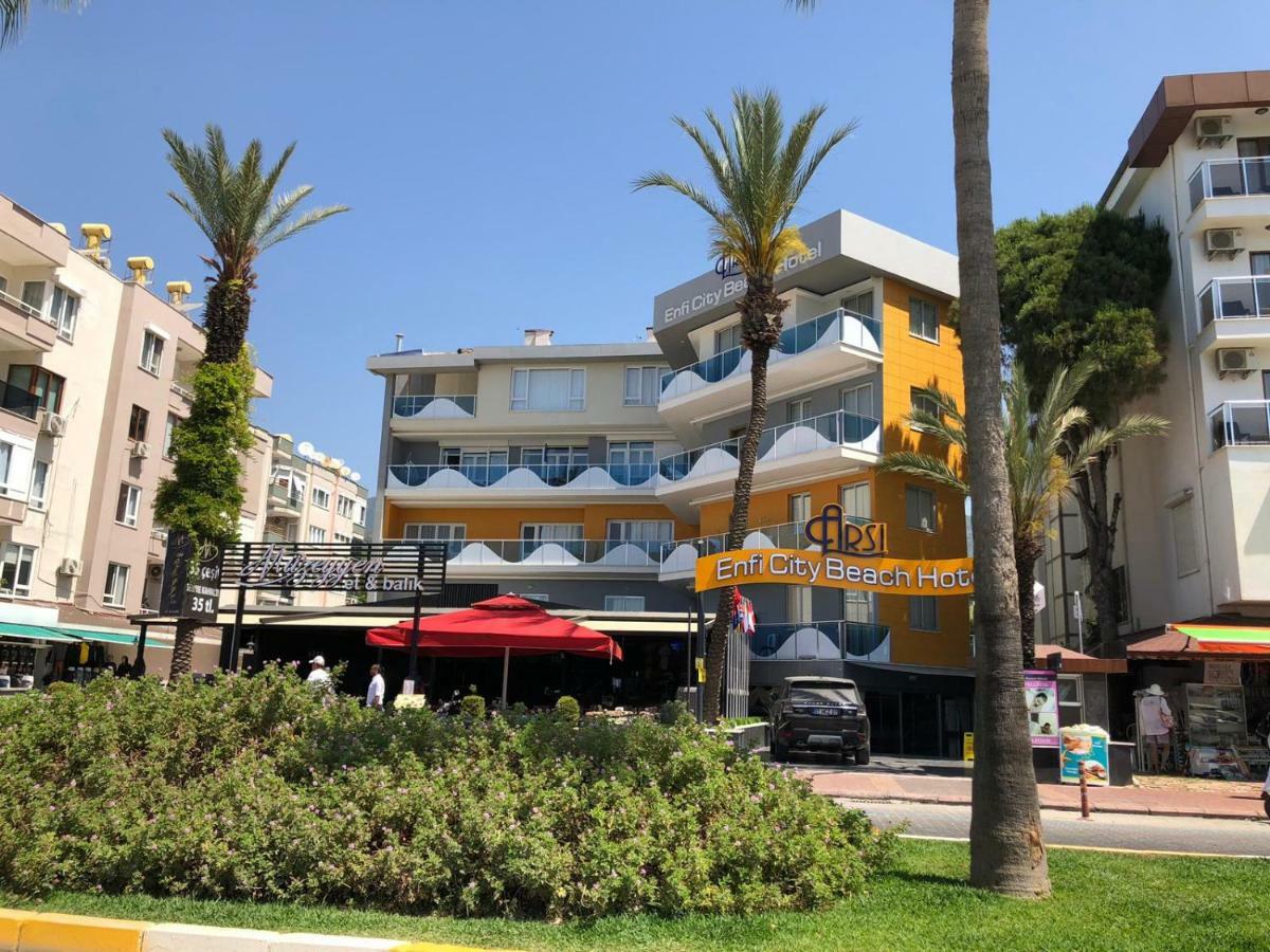 Arsi Enfi City Beach Hotel Alanya Exterior foto